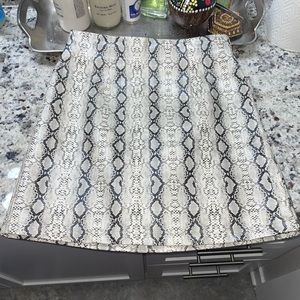 Snakeskin Skirt